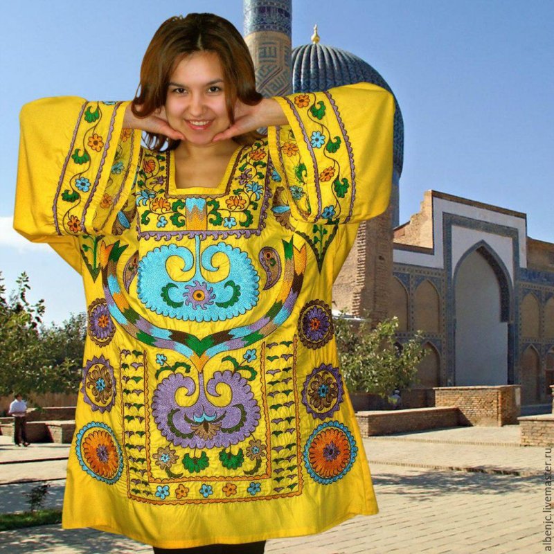 Вечерние платья узбекские