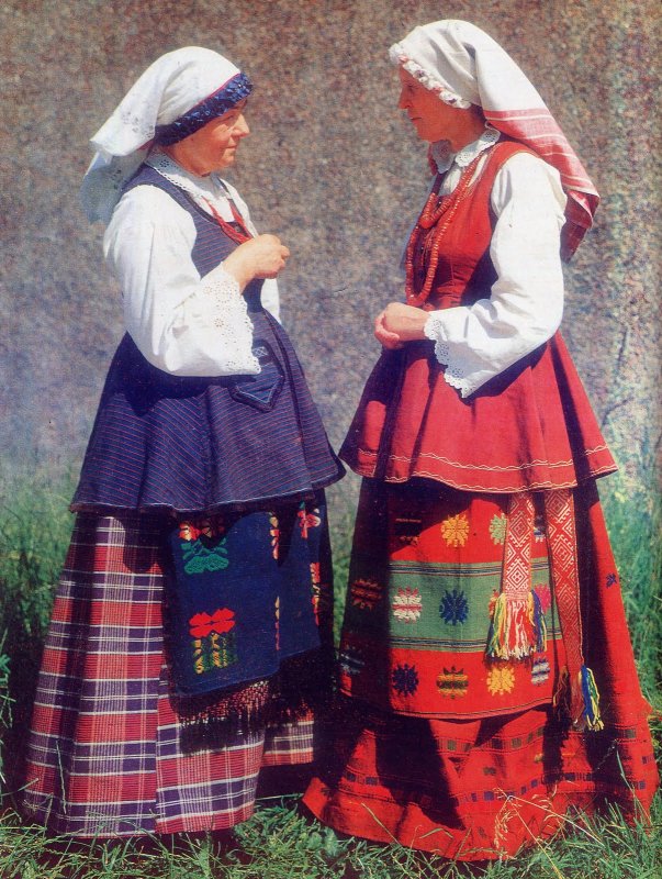 Народный костюм Земгале