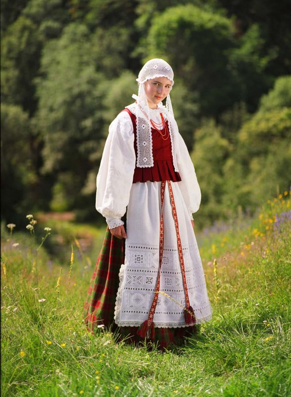 Литовский народный костюм малой Литвы