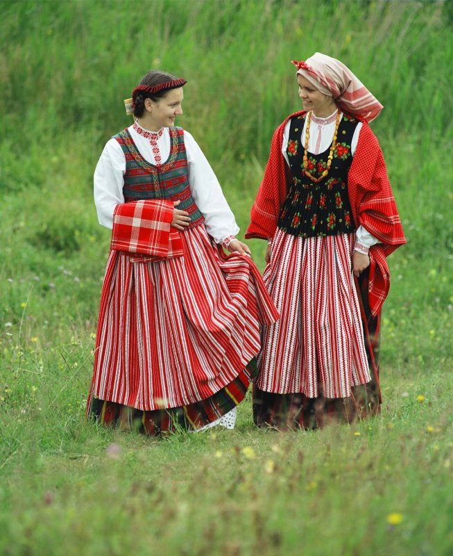 Литовский национальный костюм музей