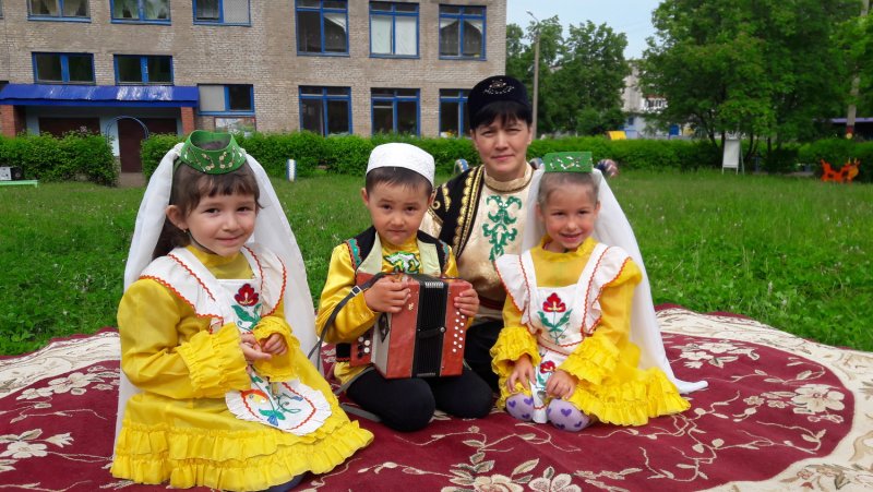 Татарский костюм женский