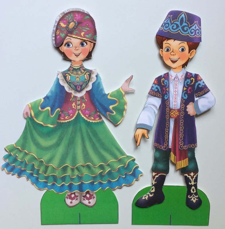 Татарский танцевальный костюм женский