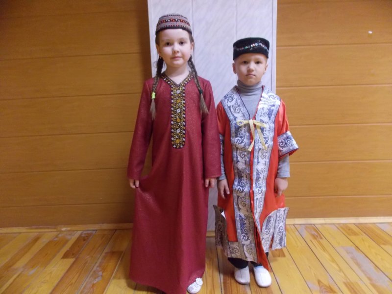 Татарский национальный костюм женский