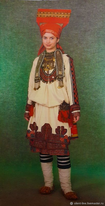Мордовский костюм Мокша