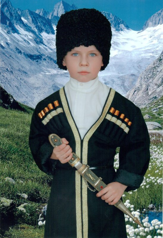 Национальные платья чукхи Ингушетии