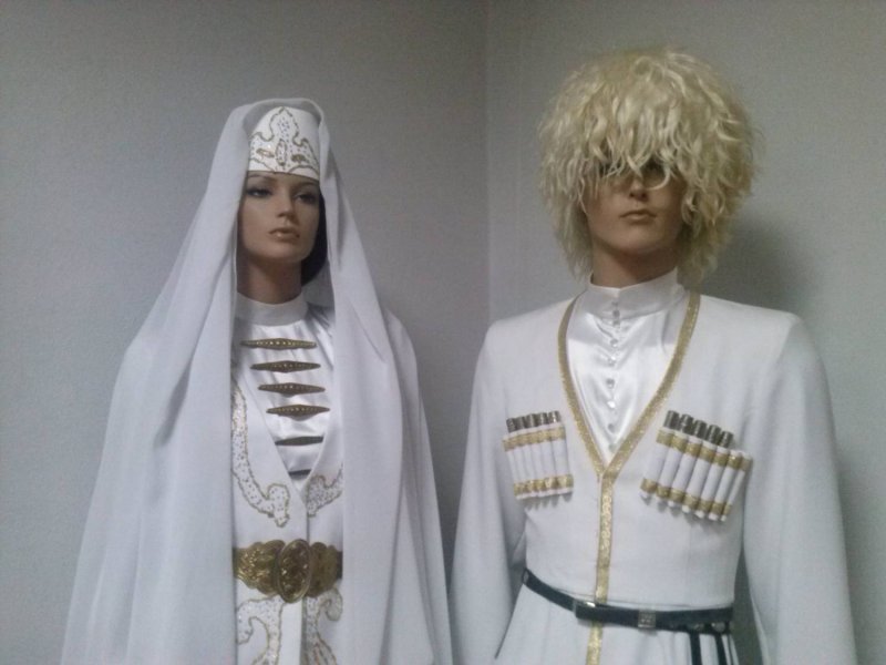 Национальные костюмы Кабардино балкарцев