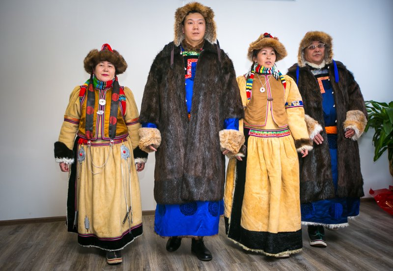 Бурятская зимняя Национальная одежда