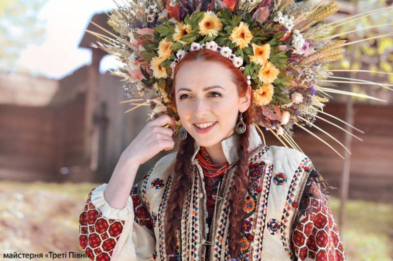 Фотосессия в стиле русская народная