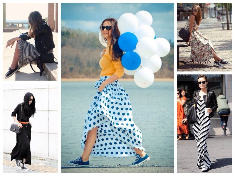 Dress with Sneakers 2020