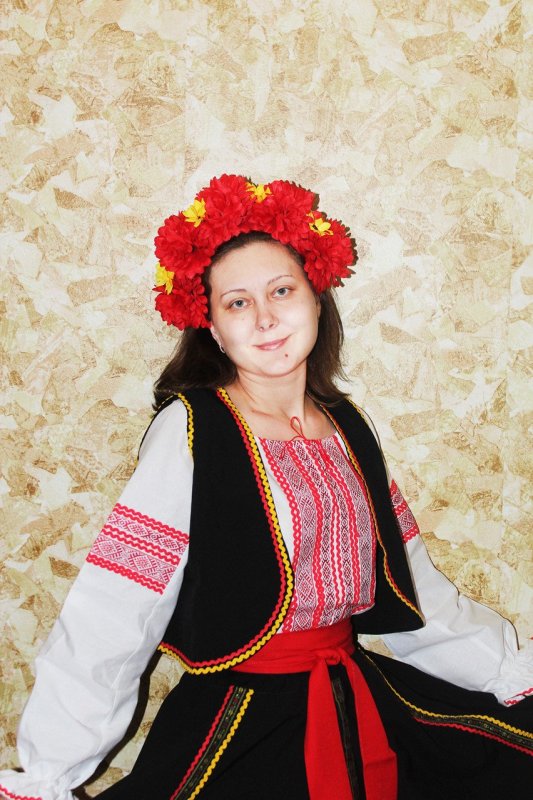 Национальный костюм Прикарпатье