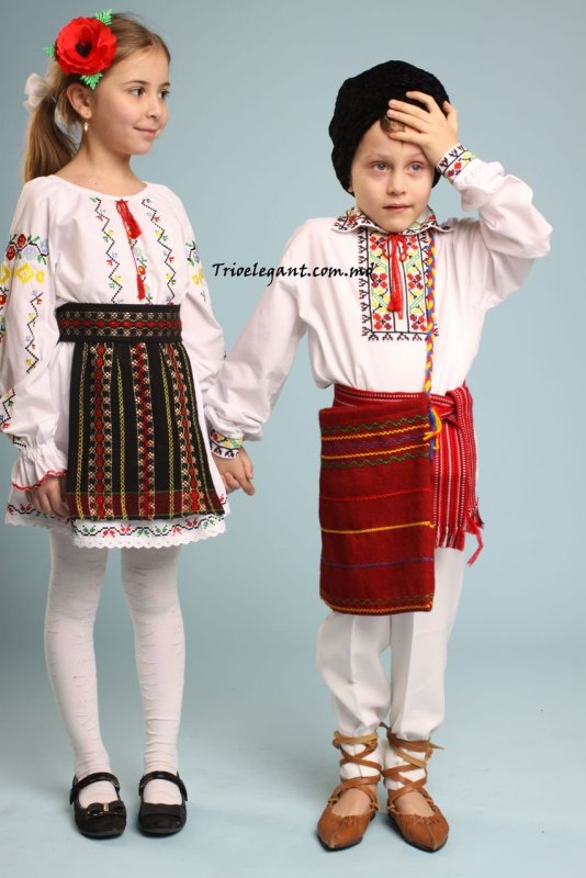 Национальные костюмы ПМР молдавский