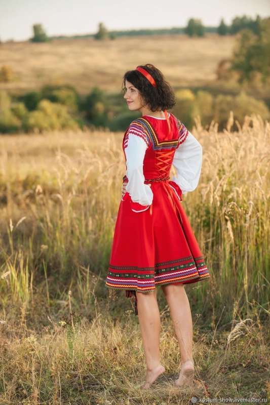 Русский стиль в одежде