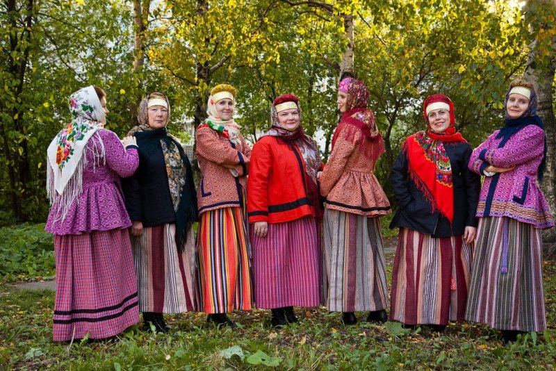 Народный костюм Латвии