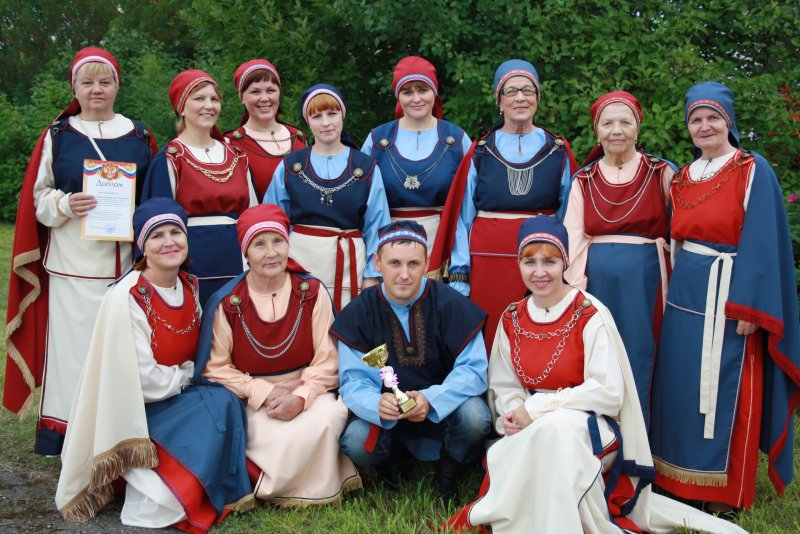 Чувашский национальный костюм женский