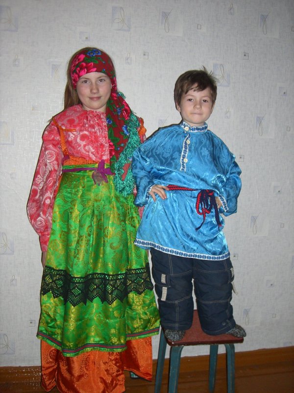 Национальный наряд Коми-ижемцы