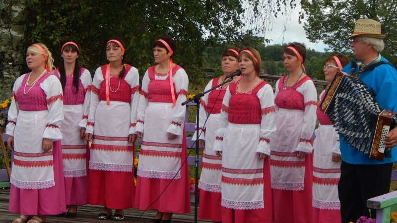 Коми национальный костюм Прилузского района