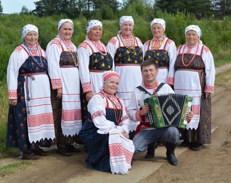 Национальная одежда Коми Пермяков