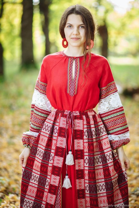 Славянское платье