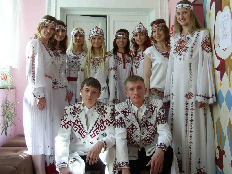 Современный Чувашский костюм