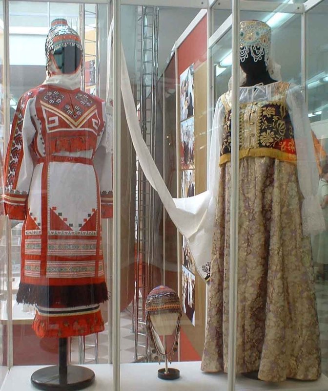 Чувашский народный костюм женский