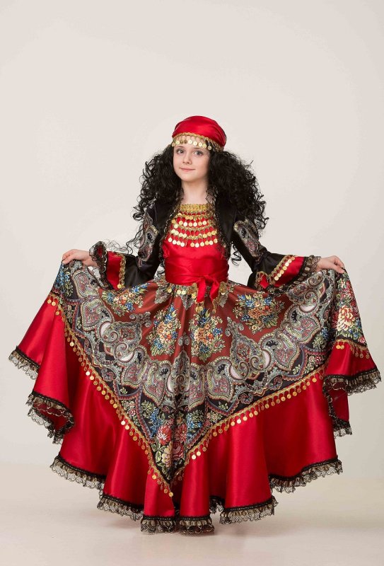 Цыганский костюм женский