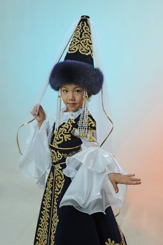 Казахский костюм женский
