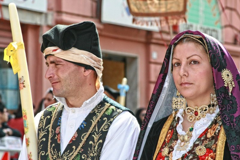 Сардиния национальный костюм женский