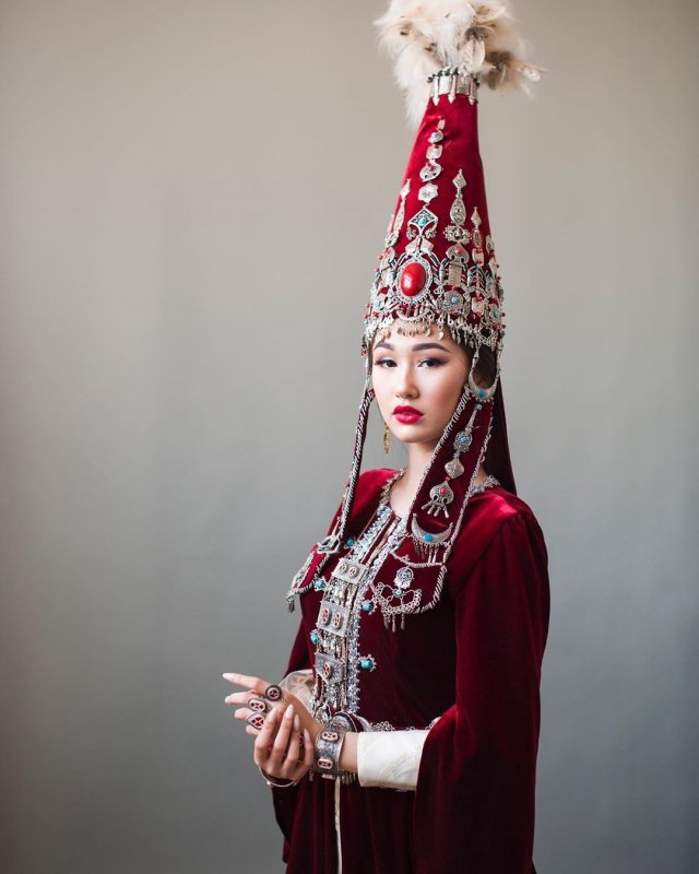 Фотосессия в образе казашки