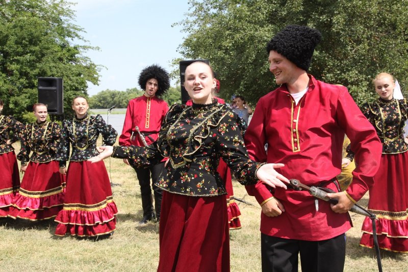 Национальный костюм Краснодарского казака Кубанского