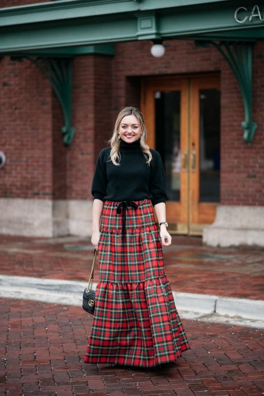 Tommy Hilfiger юбка плиссе в клетку