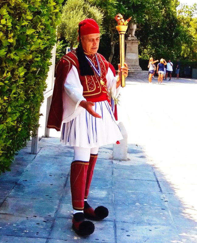 Греческий наряд мужской
