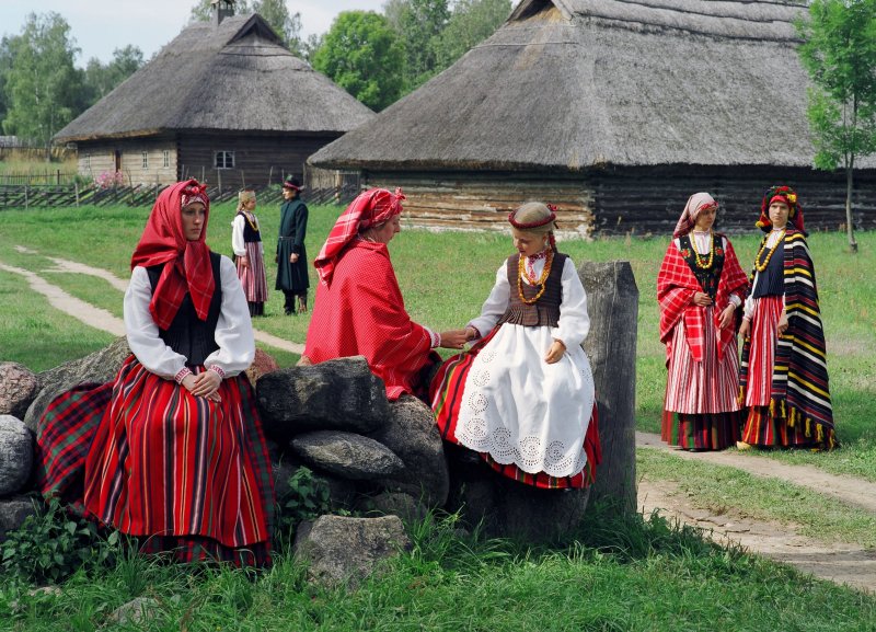 Национальный Литовский костюм Dzūkija