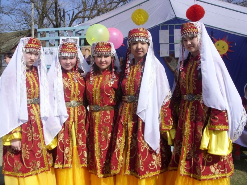 Национальная одежда народов КЧР ногайцы