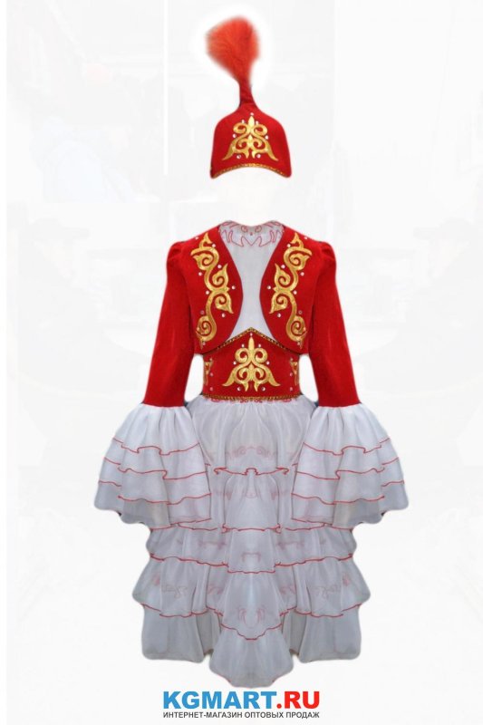 Киргизские национальные платья