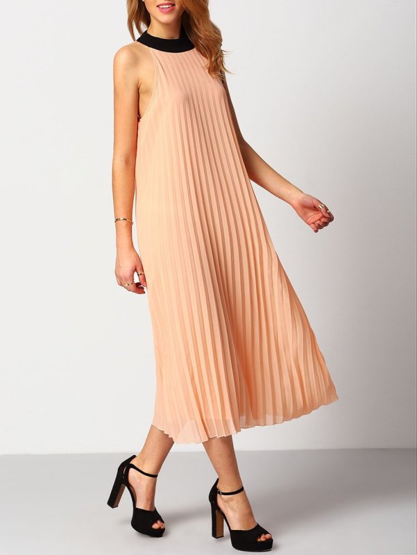 SHEIN белое платье с рукавами
