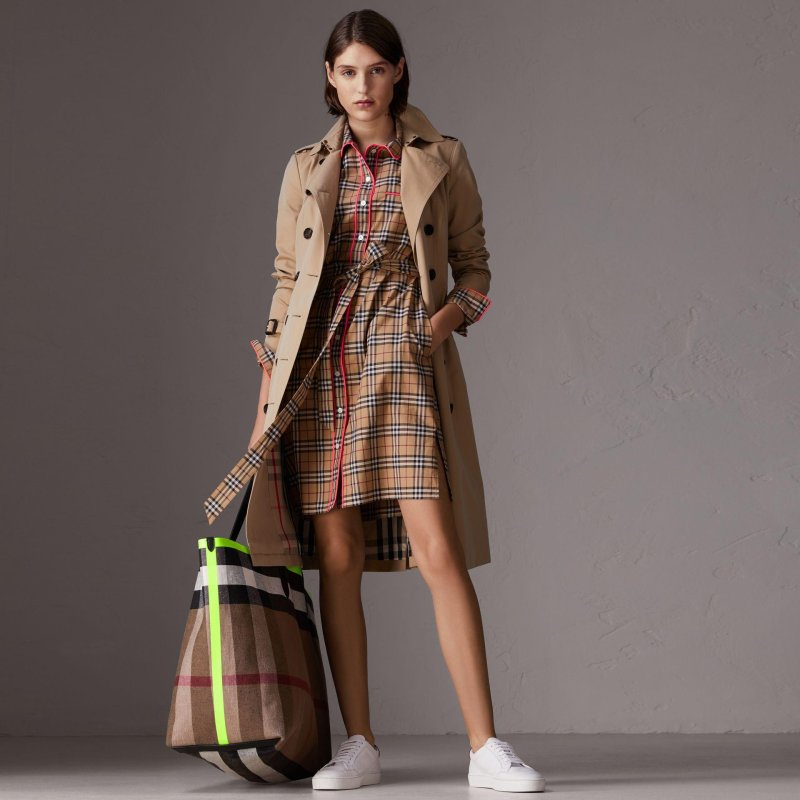 Платье для девочки Барберри Burberry клетка