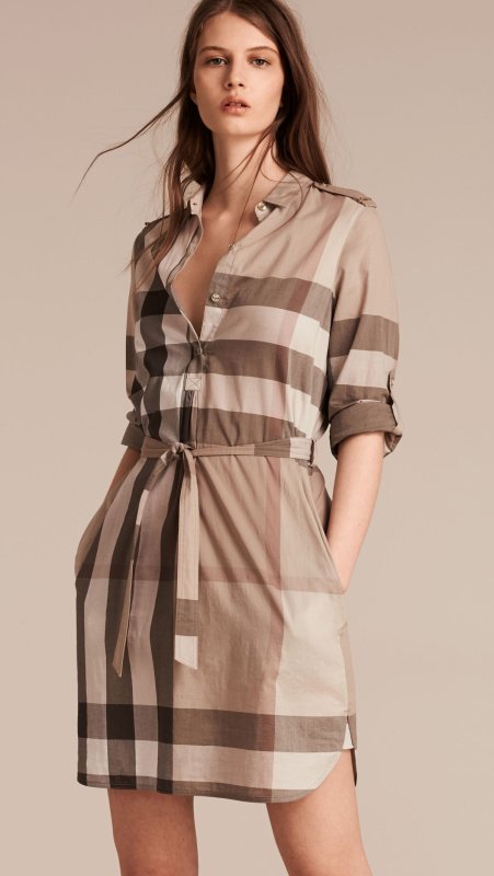 Burberry Prorsum платье коричневое 2012