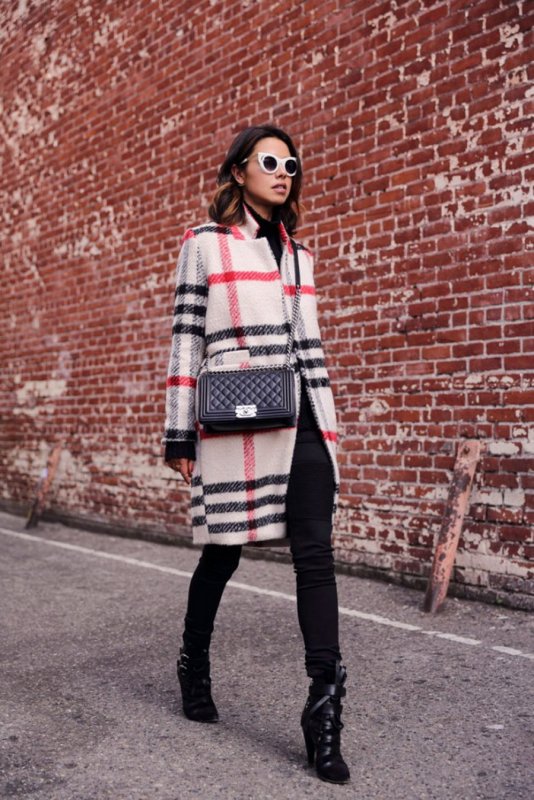 Burberry Brit платье клетка