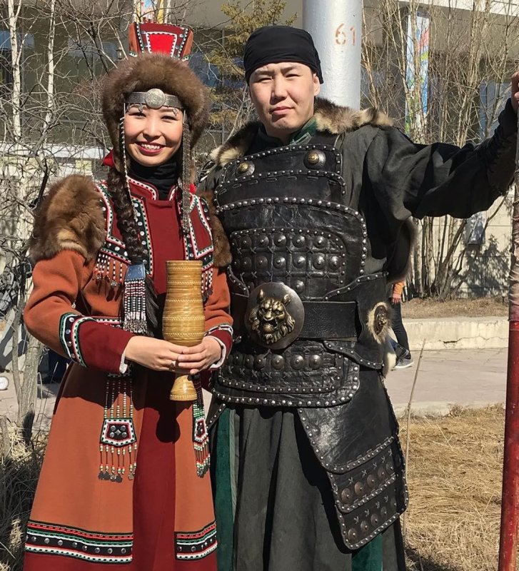 Якутский национальный костюм