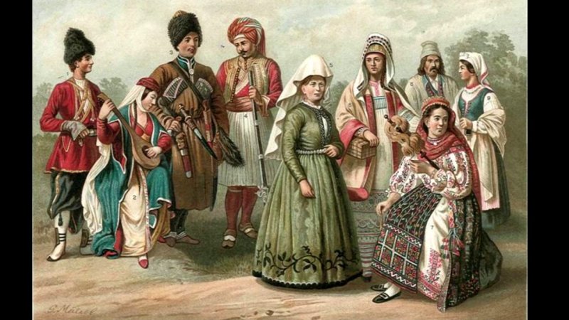 Народы Кавказа 18 век