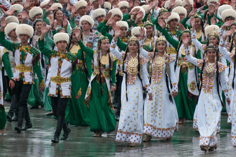 Туркменистан национальный костюм мужской