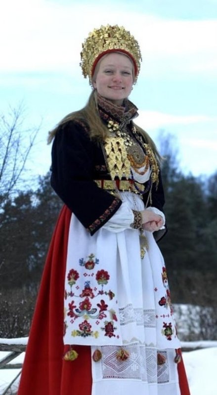 Нац одежда Шведов