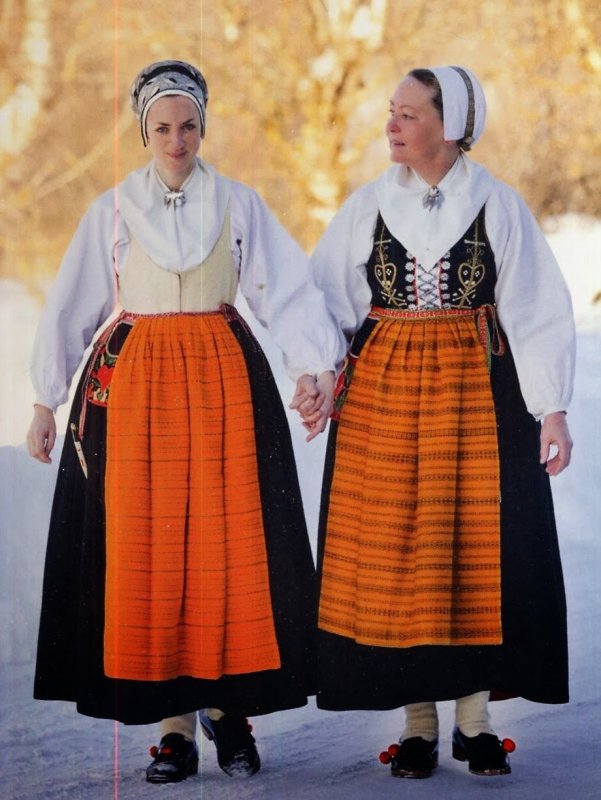 Шведская Национальная одежда