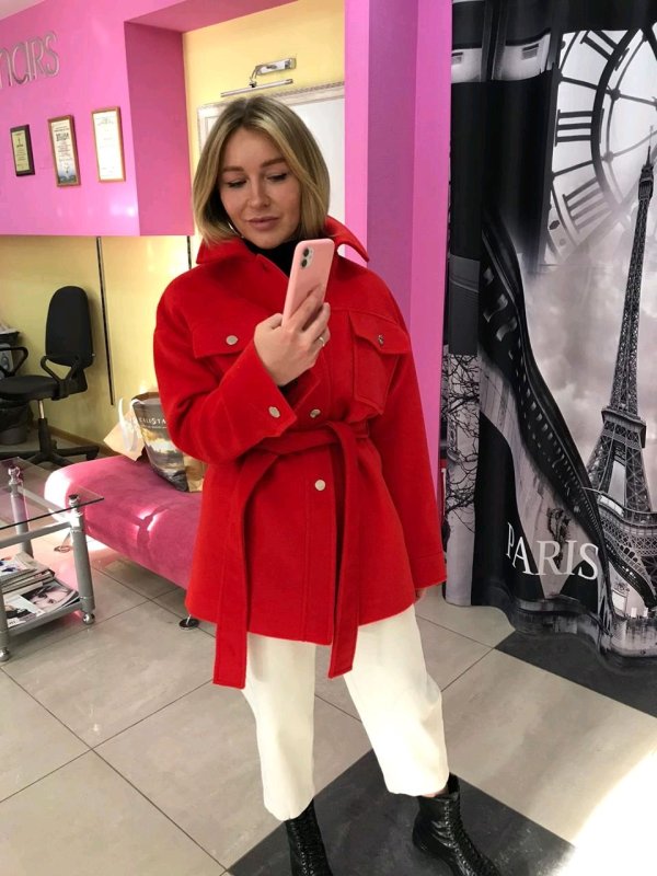 Zoe Jordan клетчатое пальто