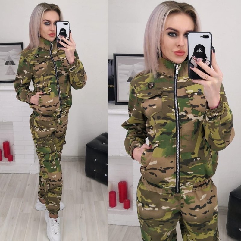Хаки одежда для девушек