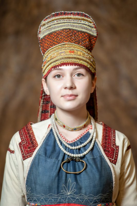 Одежда мордвы Мокши