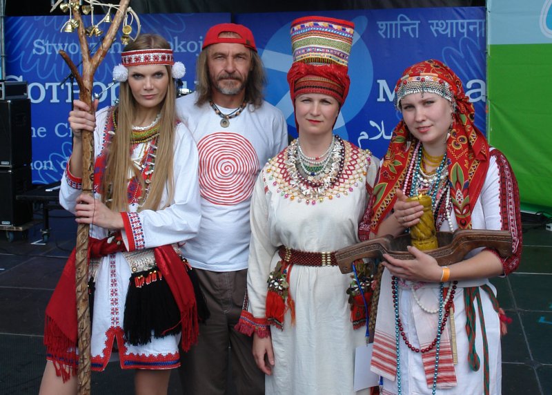 Мордовский национальный костюм эрзя