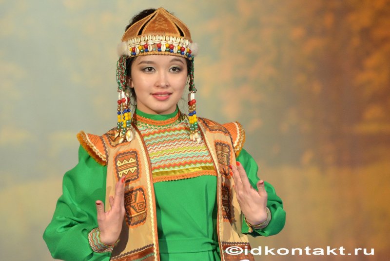 Шорский национальный костюм