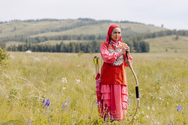 Башкирская красавица