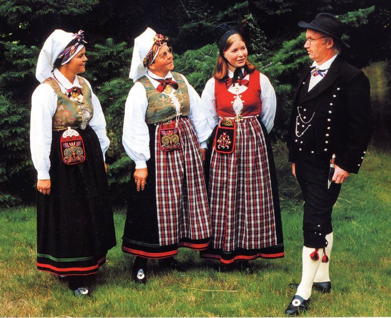 Национальный костюм гейланд Пфальц